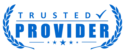 Trusted Provider Badge Blue Trusted Provider Badge Blue